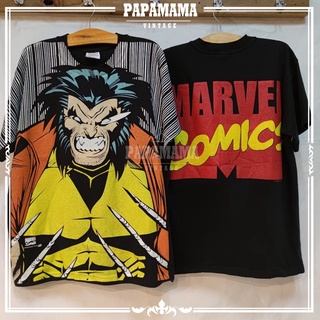 [ MAVEL ] Wolverine @1997 Tag WILD AOTS เสื้อการ์ตูน วูลฟ์เวอร์รีน papamama vintage