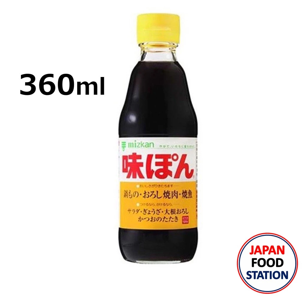 MIZKAN AJIPON (6909) อาจิปอง ซีอิ๊วญี่ปุ่นรสมะนาว 360ML JAPANESE SAUCE