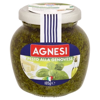 ✨คุ้มสุดๆ✨ แอคเนซี ซอสเพสโต้ สูตรดั้งเดิม 185กรัม Agnesi Pesto Alla Genovese 185g