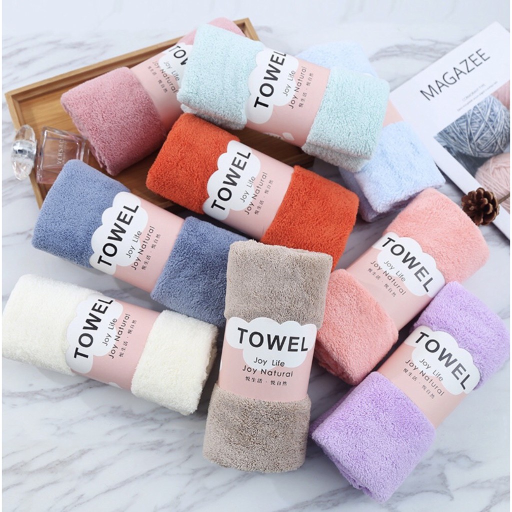 ผ้าเช็ดผม ขนแกะ รุ่นเล็ก!! ราคา ผืนละ 25 บาทค่ะ ผ้าขนแกะผืนเล็ก **ขนาด มีตามภาพนะคะ