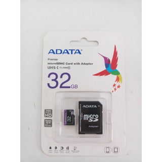 Micro memory  อุปกรณ์บันทึกข้อมูล ยี่ห้อADATA