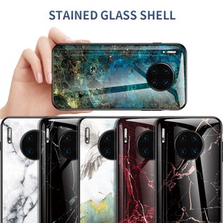 เคสโทรศัพท์มือถือกระจกนิรภัยสําหรับ Huawei Mate 30 20 Pro 10 9 Pro