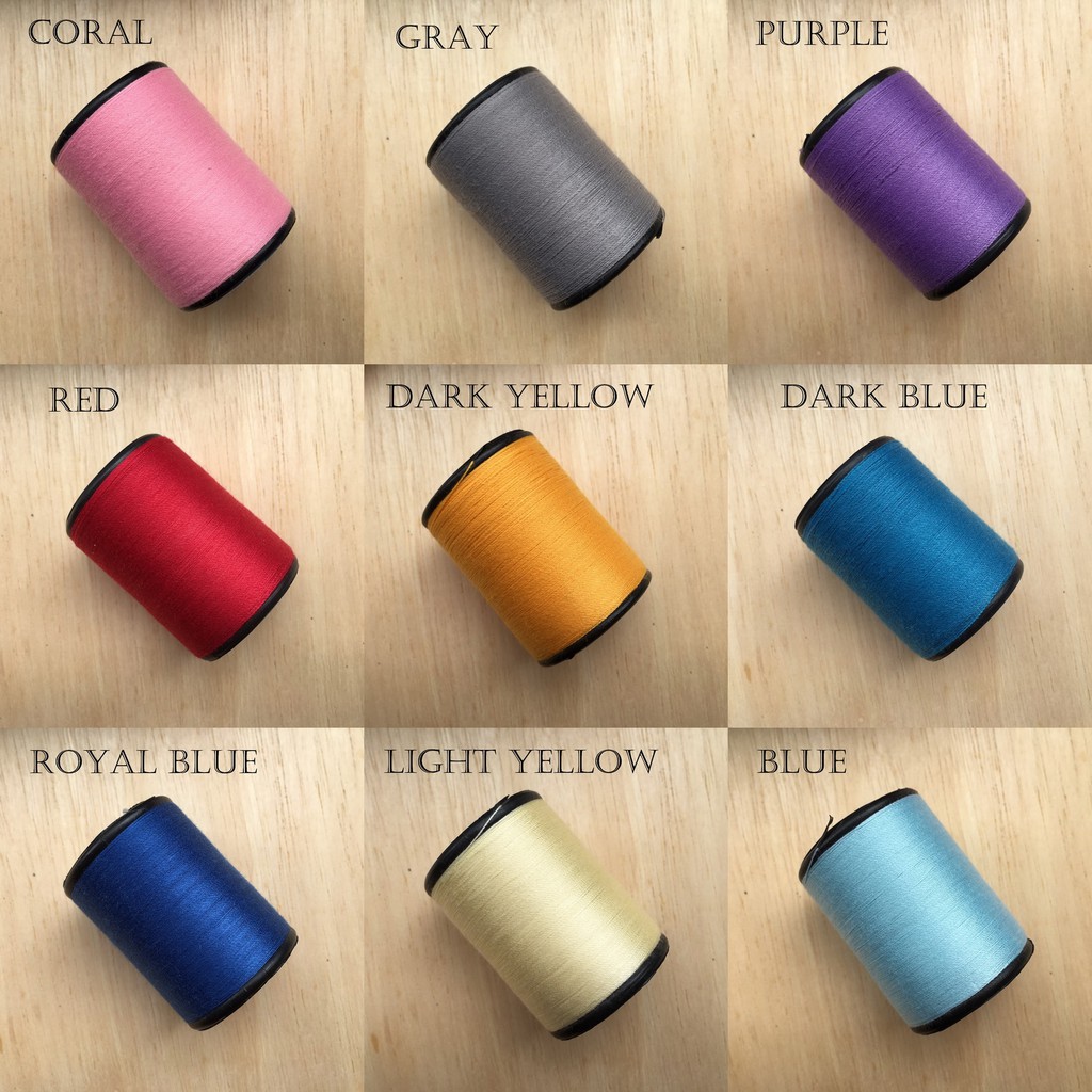 ด้ายเย็บผ้า หลายเฉดสี ด้าย สีสวย ตราหัวเสือ ด้ายเย็บผ้าคุณภาพ ด้ายลูกล้อ wop DIY งานฝีมือ เย็บมือ เย็บจักร เบอร์60 ด้าย