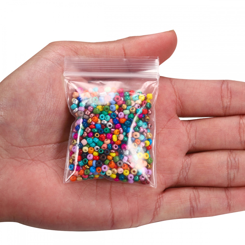 St.kunkka  3 มม  150 ชิ้น ลูกปัดแก้วสี วสําหรับทําสร้อยคอ สร้อยข้อมือ ลูกปัดเม็ดทราย ลูกปัดลูกเดือย - รูปที่ 3
