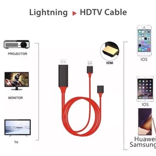 เอชดีเอ็มไอ HD 3in1 HD Cable สายต่อจากมือถือเข้าทีวี Mobile Phone HDTV For /Android/Type-C To HDTV