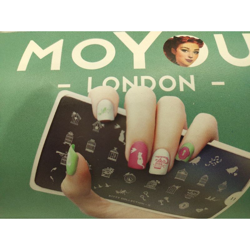 MoYou London เซตปั๊มลายเล็บ ทำง่าย สวย คม ชัด