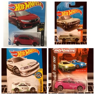 โมเดลรถ Hotwheels 4 แบบ #hotwheels #โมเดล #ACURA #toyota