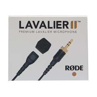 Rode Lavalier II 3.5mm Low-Profile Omnidirectional Premium Lavalier Microphone