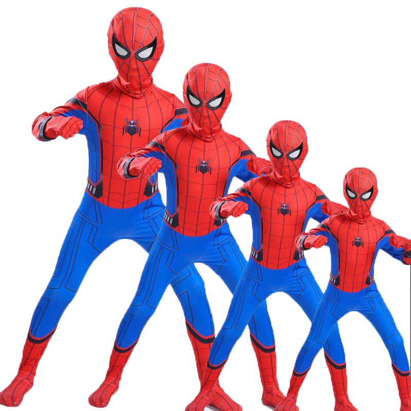 Design Homecoming Spider-man Costume Tights Suit for Kids Adult Jumpsuit #0
