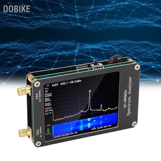 OObike Spectrum Analyzer MF HF VHF UHF Input 4 Modes 2.8in Touch Screen Portable Signal Generator