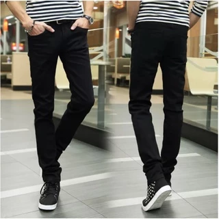 กางเกงยีนส์ขายาวชาย แฟชั่นผู้ชาย ใส่สบาย jeans 2 สี
