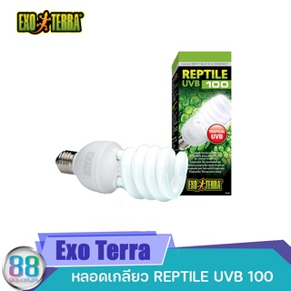 หลอดเกลียว Exo Terra REPTILE UVB 100 13 w.