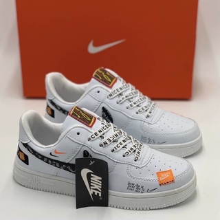 รองเท้าผ้าใบ Nike รุ่น Nike Air Force1 Just Do It[สินค้าพร้อมกล่อง+ใบเสร็จ]