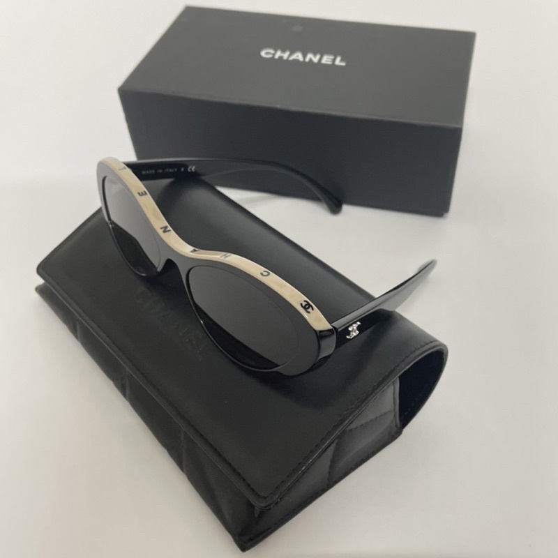 💢sold out💢 แว่นกันแดดชาแนล Chanel oval sunglasses 5416 แท้ 100%