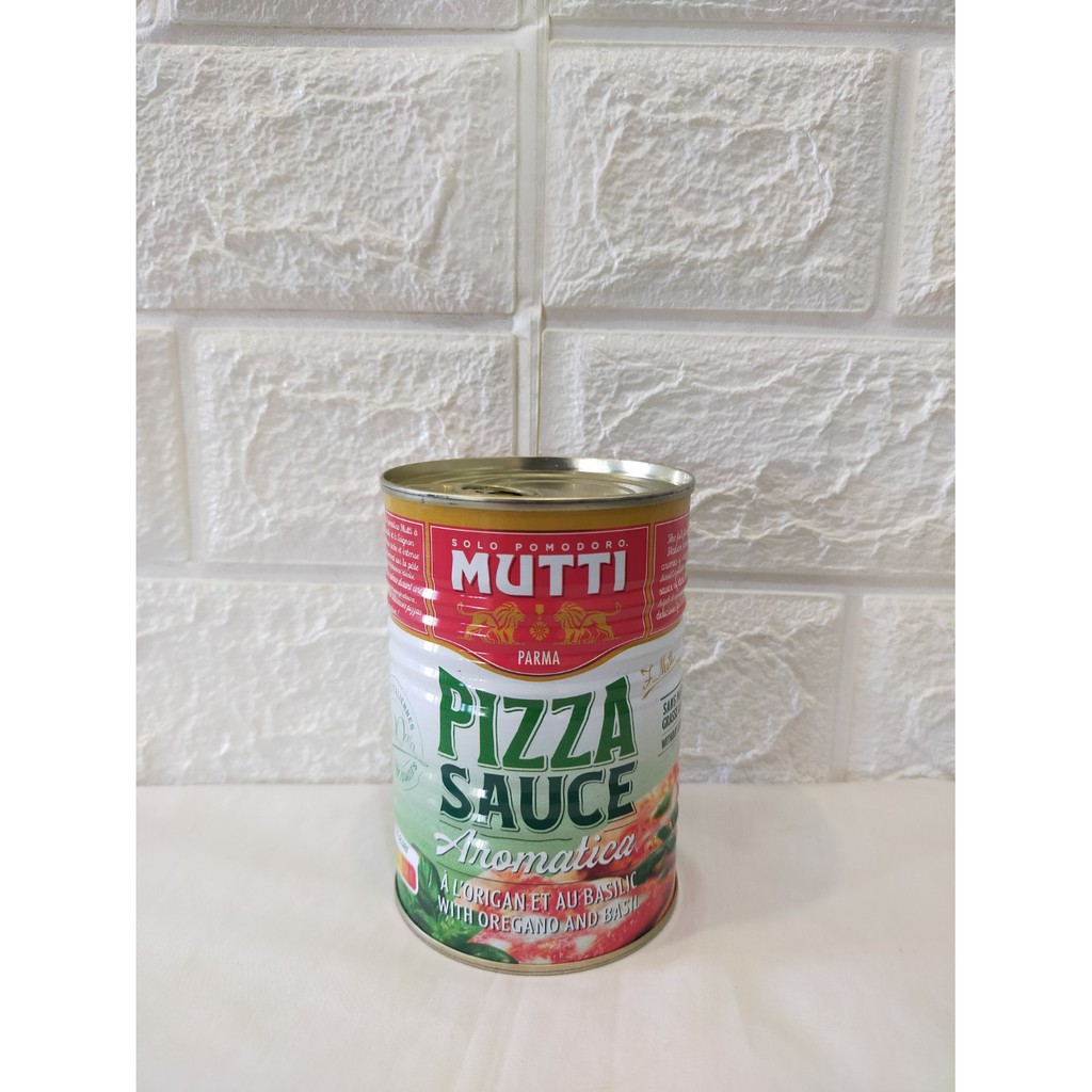 Mutti Pizza Sauce พิซซ่าซอสปรุงรส 400g