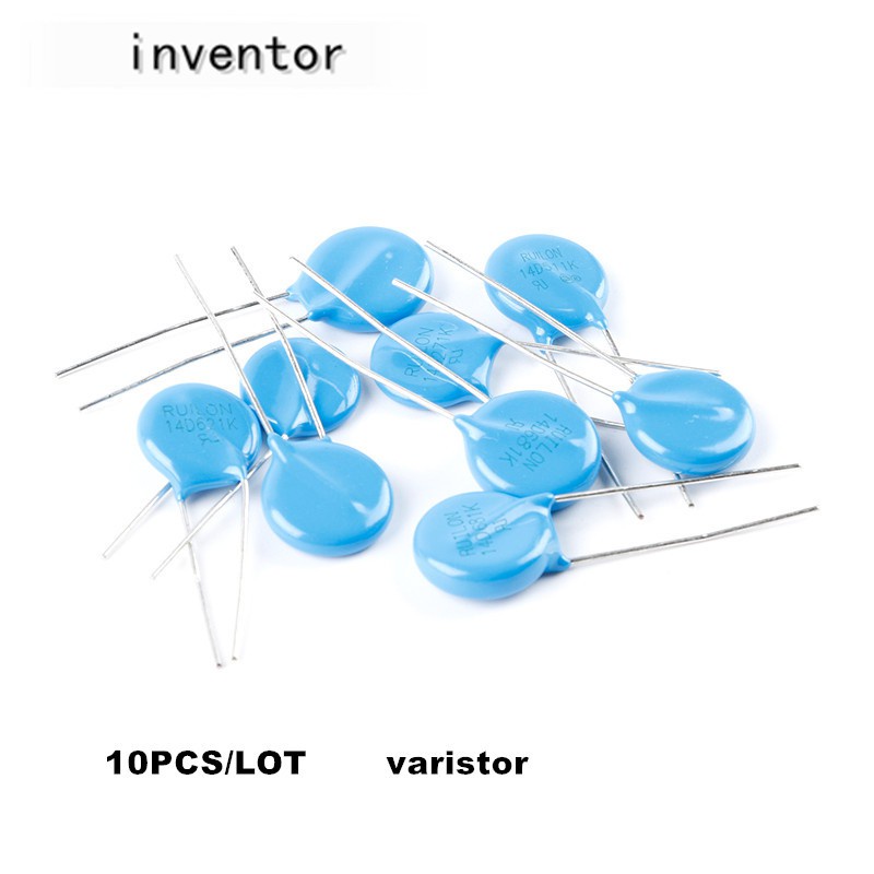 10pcs varistor 14D270K 14D470K 14D680K 14D151K 14D471K 14D561K 14D621K 14D681K 14D821K 14D220K 14D20