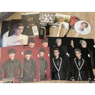 พร้อมส่ง สินค้าสะสม ของออฟฟิเชี่ยล EXO เอ็กโซ ลดราคาพิเศษ (1)  สมุด / พัด / memo pad