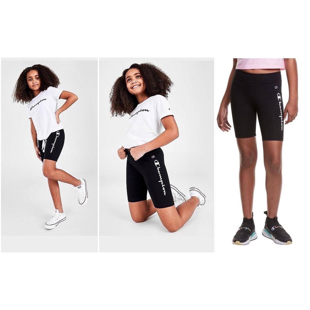 GQ652 กางเกงออกกำลังกายเด็ก เลกกิ้งขาสั้นเด็ก กางเกงChampionแท้ พร้อมส่ง