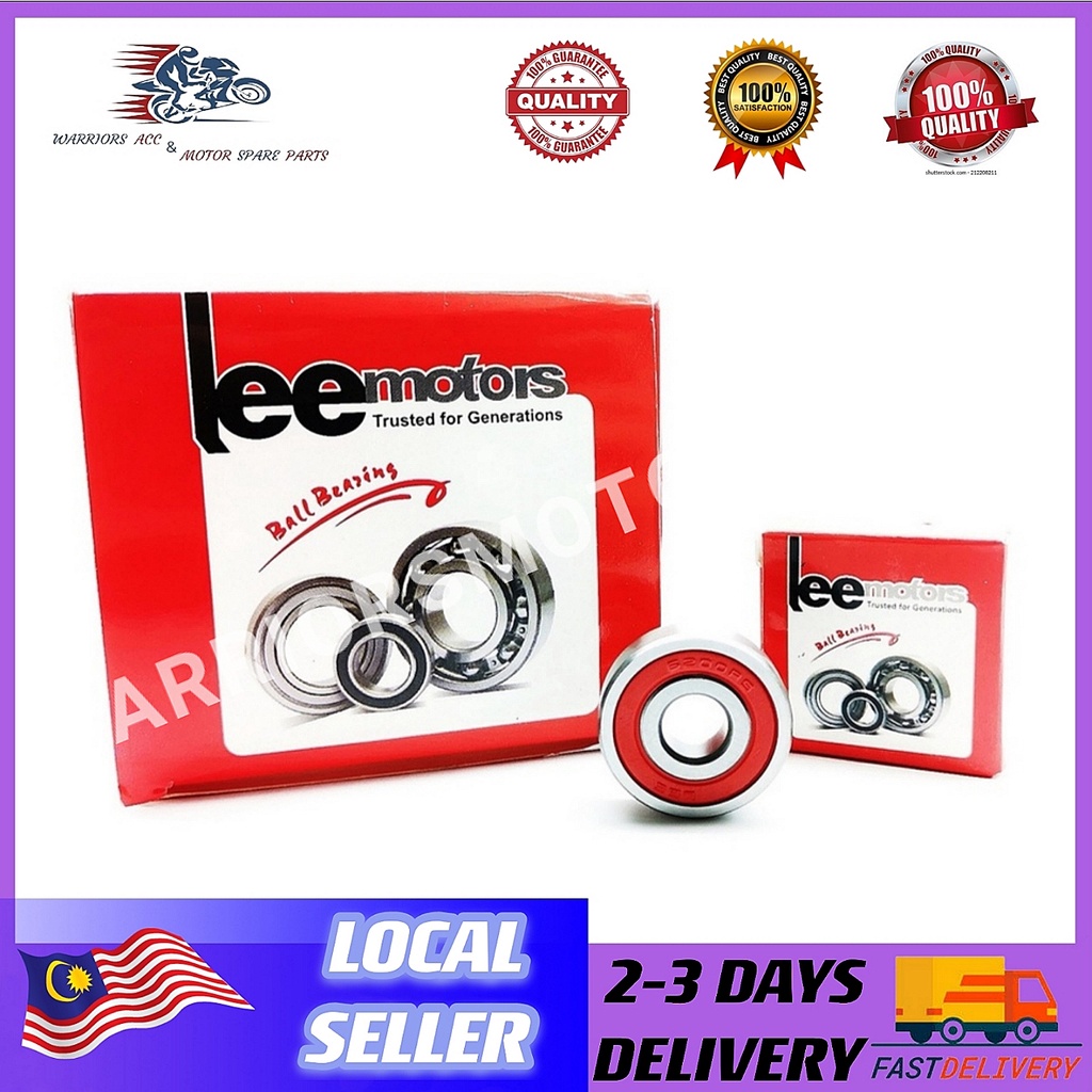 [LEE] ** 6200 - 2RS ** MOTORCYCLE WHEELS BEARING BALL