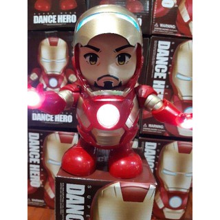 ไอรอนเเมนDance Hero เต้นได้5สเตป เปิกหน้ากากได้