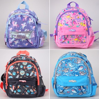 Smiggle กระเป๋าเป้สะพายหลัง กระเป๋านักเรียน ลายเชียร์จูเนียร์ 2-6 ปี