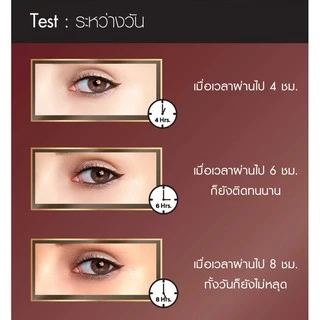 บราวอิท น้องฉัตร Inner Eyeliner อายไลเนอร์ กันน้ำ เขียนขอบตา Browit Smooth and Slim innerEyeliner