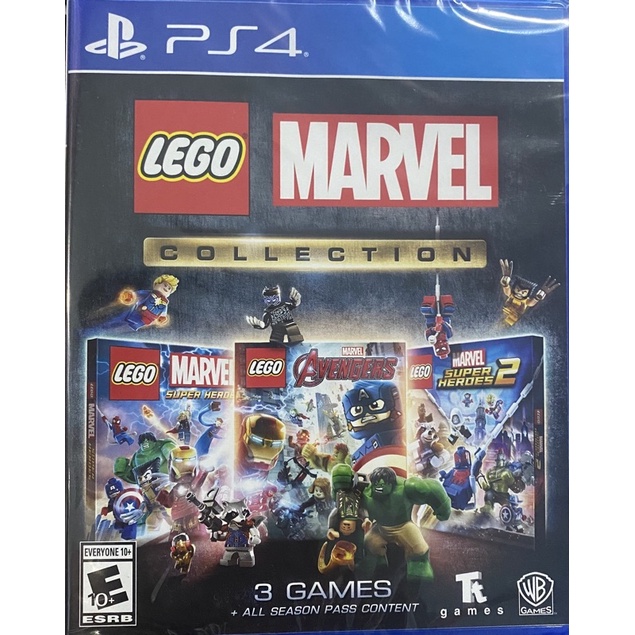 Lego marvel collection Ps4 (3ภาค)(มือ2)