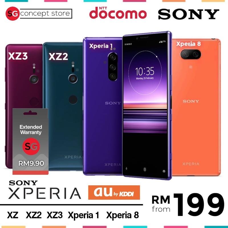 ⮟🍇🕝Sony Xperia 1,Xperia XZ , XZ2 , XZ2 Premium &amp; XZ3 (Original secondhand)