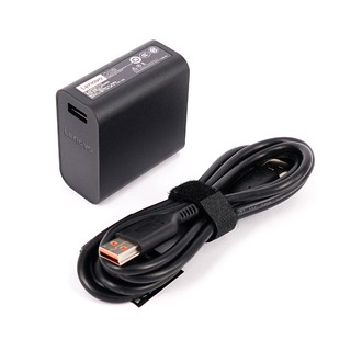 LENOVO อะแดปเตอร์ แท้ LENOVO Yoga 3 Pro Yoga 3 Pro-1370 Power Supply Battery Charger + Power cord I3/I5 -Original