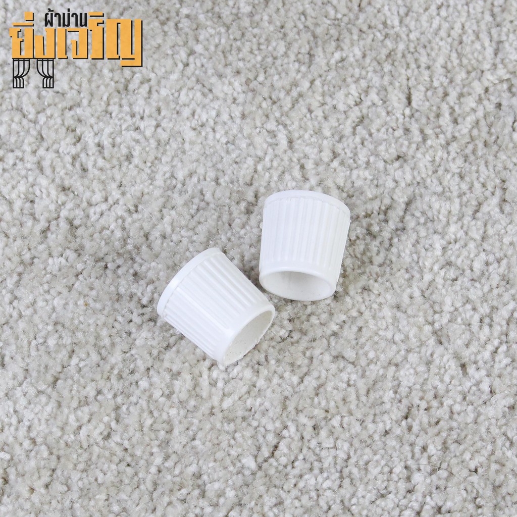 ชุดราวผ้าม่านตาไก่ 2ชั้น(2ราว)  ผ้าม่านร้อยท่อ หัวปิดเกลียว 50-400ซม. - รูปที่ 6