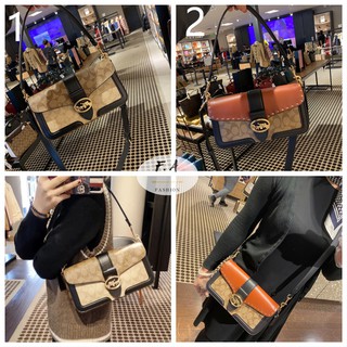 F.A (ของแท้ 100%) COACH 5509 5605 Tabby Dionysus Bag / Ladies Shoulder Crossbody Bag / Presbyopia + Snake Pattern