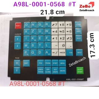 ปุ่มกด​ CNC​ FANUC​ A98L-0001-0568 #T Keypad CNC (สินค้าขายดี)