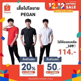 เสื้อโปโลชายสีล้วน ยี่ห้อ PEGAN รุ่น 16-21055 เสื้อทำงานออฟฟิศ เสื้อทำงาน เสื้อทำงานสีพื้น เสื้อทำงานเรียบร้อย SET2