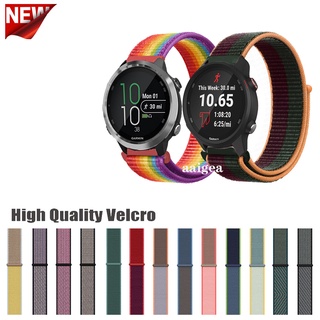 สายรัดห่วงไนลอนสำหรับ Garmin Forerunner 645 245 245 เพลง for Garmin Vivoactive 3 Music /Venu /Venu Sq