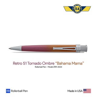 Retro 51 Tornado Ombre "Bahama Mama" Rollerball Pen - ปากกาโรลเลอร์บอลล์เรโทร 51 ทอร์นาโด