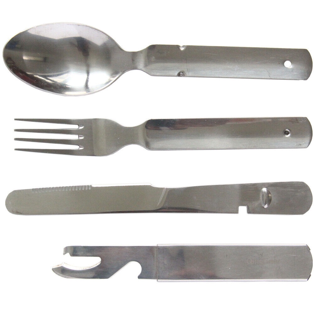 GERMAN ARMY EATING มีด/สําหรับ/SPOON/ที่เปิดกระป๋อง -WW2 REP