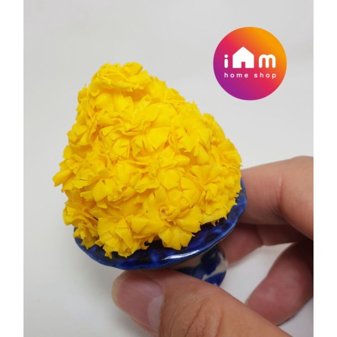 พานชบาแดง พานดาวเรือง ขนาดพาน 2 นิ้ว - รูปที่ 7