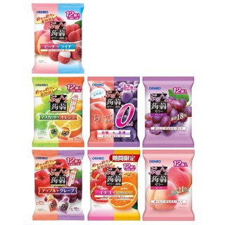 พร้อมส่ง 🚚 Orihiro Jelly 🍇🍓🍊🍎เยลลี่บุกรสผลไม้ เยลลี่ โอริฮิโระ 120,240 กรัม ขนมญี่ปุ่น