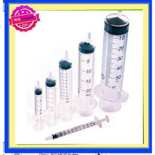 กระบอกฉีดยา ใช้แล้วทิ้ง syringe ขนาด 3,5,10,20 มล