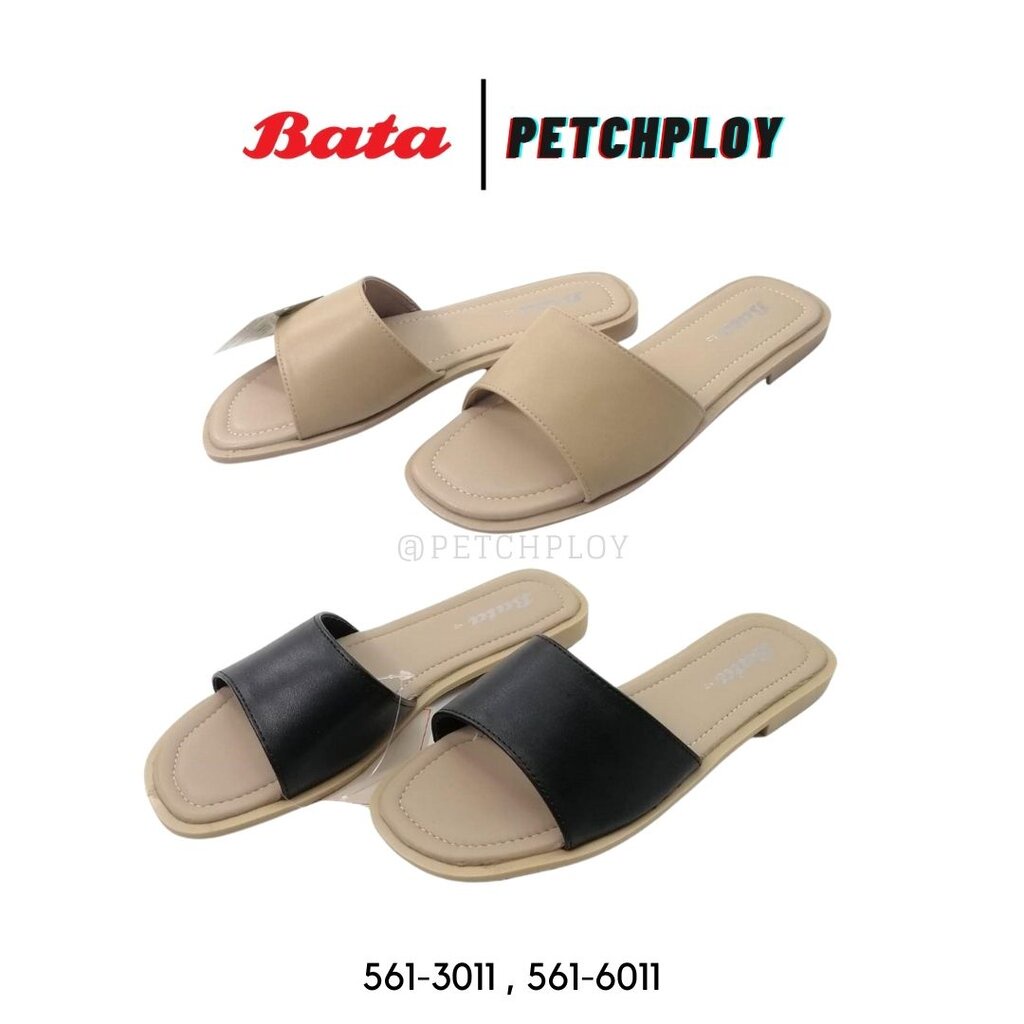 Bata รุ่น 3011-6011 รองเท้าแตะผู้หญิง บาจาของแท้ พร้อมส่ง Size 3-7 (36-41) รหัส 561-3011 561-6011