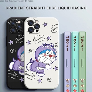 Compatible With Samsung Galaxy J7 Prime สำหรับ Case Doraemon Cat เคส เคสโทรศัพท์ เคสมือถือ