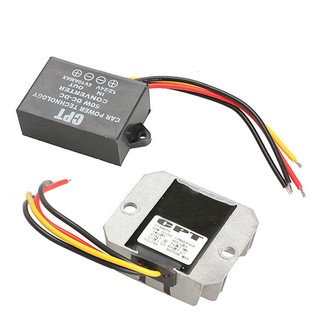 dc - dc อะแดปเตอร์แปลง step - down buck 12v/24 v to 5 v 10a 50 w สําหรับรถยนต์