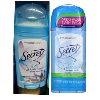 Balanced Antiperspirant/Deodorant, Invisible Solid, Shower Fresh, Twin Pack, 2.6 oz (73 g) Each