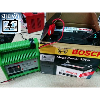 BOSCH BATTMAX เครื่องชาร์จแบตเตอรี่รถยนต์ สำหรับระบบ 12V 4AH พร้อมจอ ...