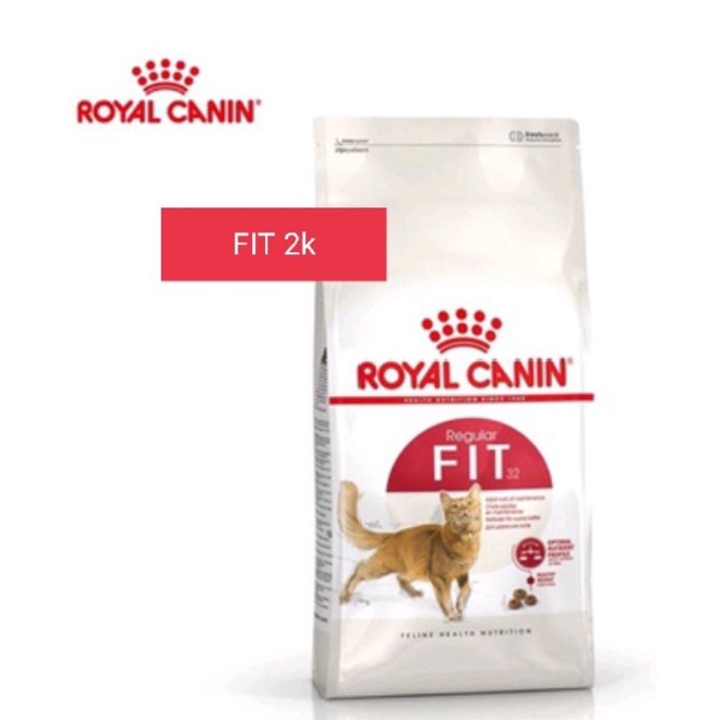 Royal Canin Fit 2Kg อาหารแมวโตแบบเม็ด