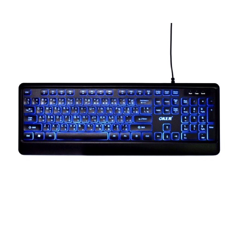 OKER Model:KB1019 Backlit Gaming Keyboard