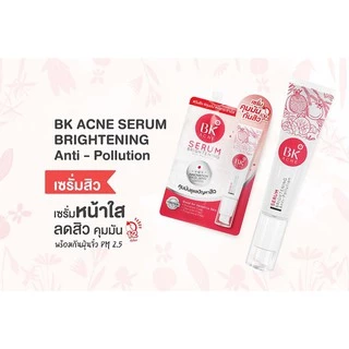 [หลอด] BK Acne Serum Brightening Anti-Pollution บีเค เอคเน่ เซรั่ม ไบร์ทเทนนิ่ง แอนตี้-พอลลูชั่น 35g