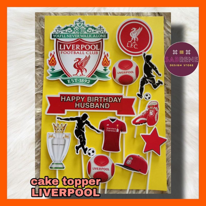 LIVERPOOL เค้ก TOPPER BAKING SUPPLEIES เค้กตกแต่งเบเกอรี่