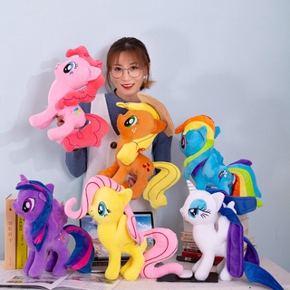 ตุ๊กตา โพนี่ สายรุ้ง ตุ๊กตา Pony (ขนาด 30 ซม.) ตุ๊กตาม้าโพนี่ ตุ๊กตา Doll Plush toys จากเรื่อง มายลิตเติ้ลโพนี่ กลุ่ม