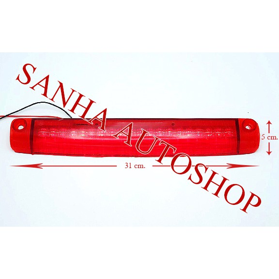 ตกแต่งบ้าน ไฟเบรคสปอยเลอร์ Toyota Avanza ปี 2004,2005,2006,2007,2008,2009,2010,2011 สีแดง ส่งด่วน สั่งเลย